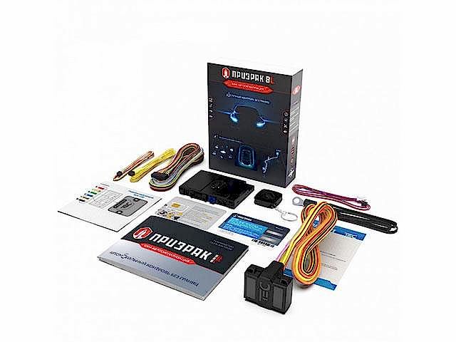 Сигнализация ПРИЗРАК 8L - комплектация Комплектация сигнализации ПРИЗРАК 8L