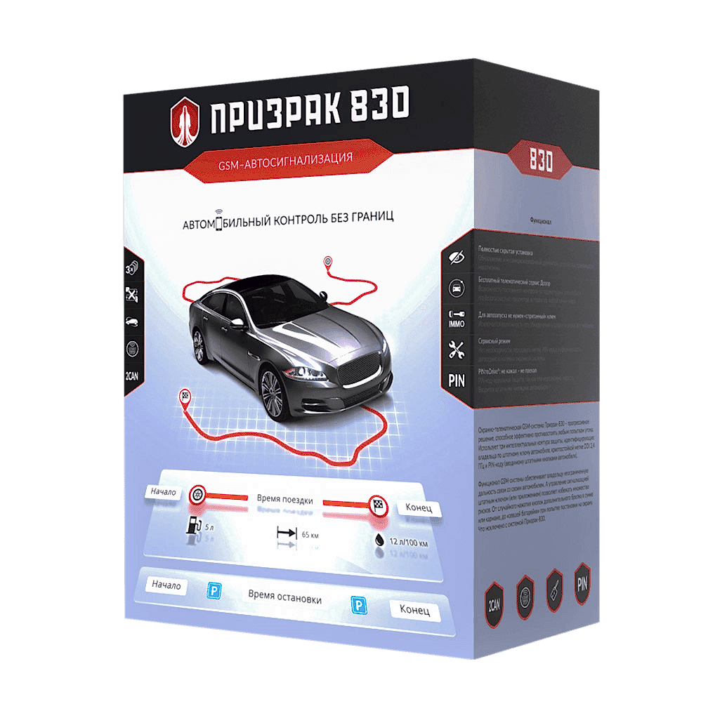 Сигнализация Prizrak 830 Сигнализация Призрак 830